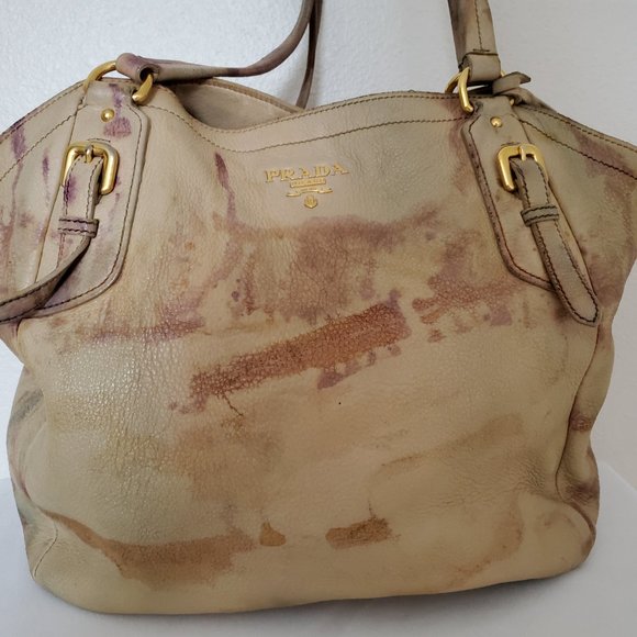 ******* SOLD *********** Prada Leather deerskin - Picture 2 of 8